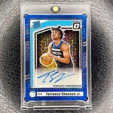 TERRENCE SHANNON JR /24 Rated Rookie BLUE MOJO Auto 2024-25 Optic Basketball 301