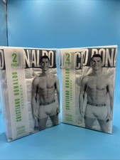 Christiano Ronaldo Boxer Briefs XL Two 2-pack White