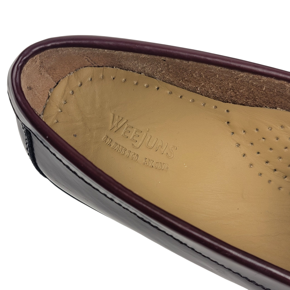Bottines Clarks En Cuir Bordeaux - Taille 7.5 US - Occasion - Talon Bloc