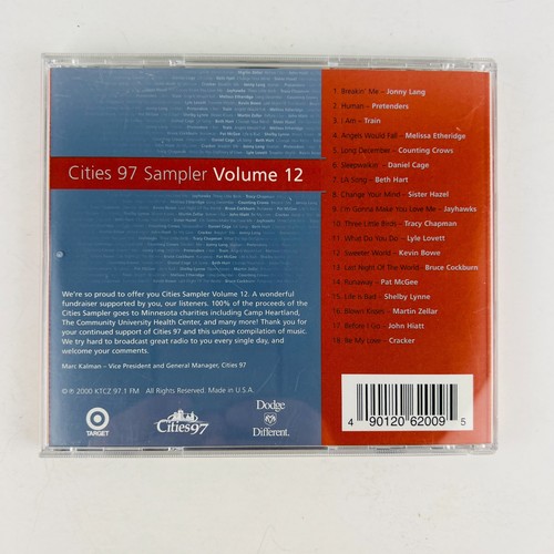 The Cities 97 FM Sampler Volume 12 2000 CD Cities 97.1 KTCZ-FM - Picture 3 of 3