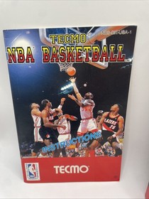 Tecmo NBA Basketball (Nintendo NES, 1992)  Original Box w Manual