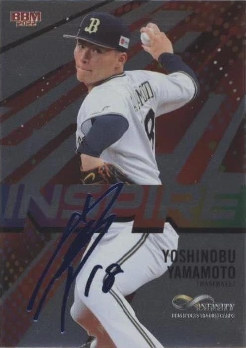 2022 Bbm Infinity - Yoshinobu Yamamoto #IN04 for sale | eBay