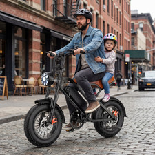 Electric Bike Fat Tire E-bike Peak 1500W Off-road 48V 20AH E-Mountain Bike 28MPH