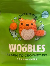 The Woobles For Beginners FELIX THE FOX Learn to Crochet Kit New-Sealed-Complete