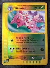 Pokemon Card Nidorino 55/147 Aquapolis Set Reverse Holo Foil EXC / NM on eBay