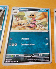POKEMON FRANCAISE CARD CARTE ESCROCO 065/094 PFL FR MINT 2025