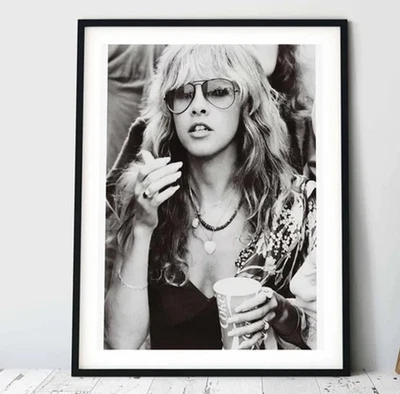 Stevie Nicks Music Vintage Poster