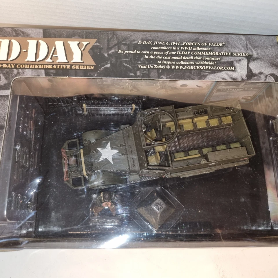 Forces of Valor 1:32 U.S. M3A1 Halftrack Normandy 1944 - Bild 2 von 3