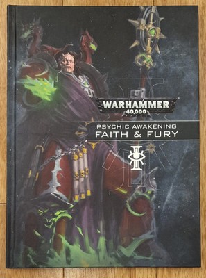 Warhammer 40000 Psychic Awakening Faith & Fury Hardcover 40K