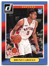 2014-15 Donruss The Rookies Bruno Caboclo RC Toronto Raptors #22 Rookie
