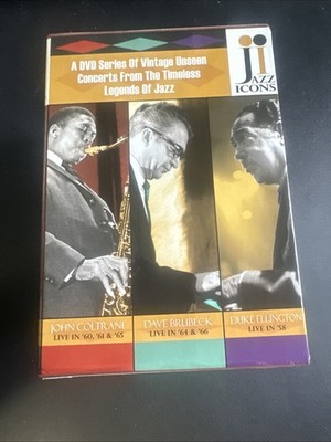 Jazz Icons II Box Set (DVD, 2007, 8-Disc Set) EXCELLENT Condition