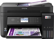 Image of Epson EcoTank ET-3850 Colour Inkjet All-In-One Printer - Black RRP £43 FULL INKS