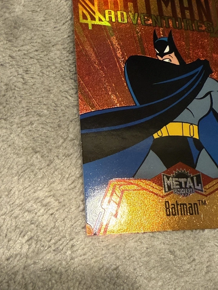 2025 Skybox Batman Metal Universe THE BATMAN ADVENTURES BATMAN BA-1 💎 1:1200 - Image 3 of 4