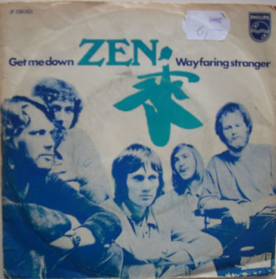 7'' 1969 RARE ROCK !! ZEN : Get Me Down // VG+? \