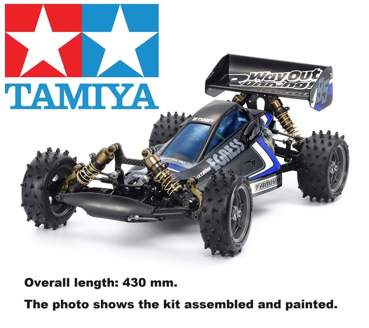 TAMIYA EGRESS BLACK EDITION 1/10 RCカー Amazon.com: TAMIYA 1/10 R/C Egress Black Edition Kit