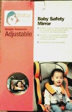 Baby  Mom Adjustable Rearview Safety Baby Mirror Car Back Seat - NEW  SEALED