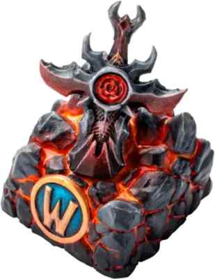 SteelSeries Artisan Keycap World of Warcraft Edition Lava Red Limited Edition