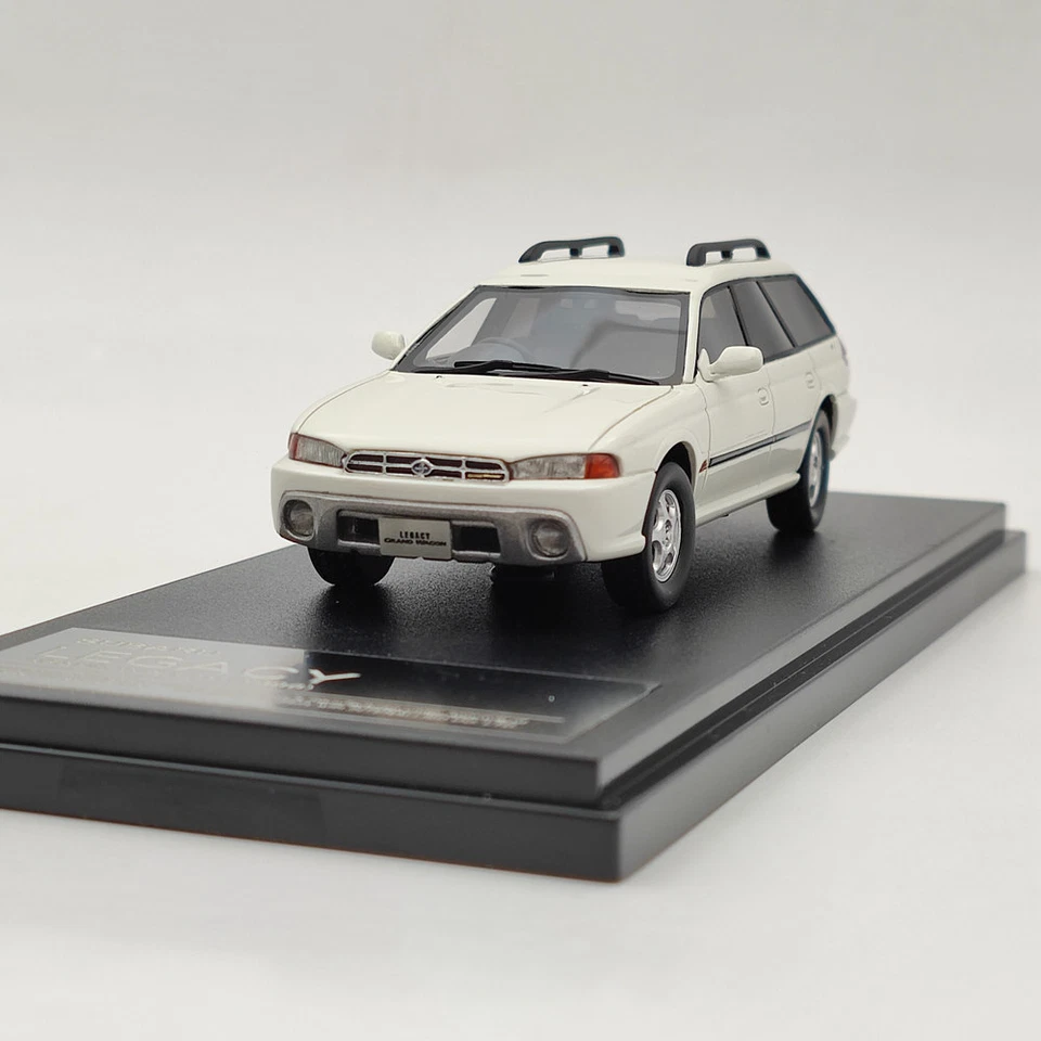 Hi-Story 1/43 Subaru Legacy Grand Wagon 1996 White HS324WH Resin Models Car - Image 4 of 4