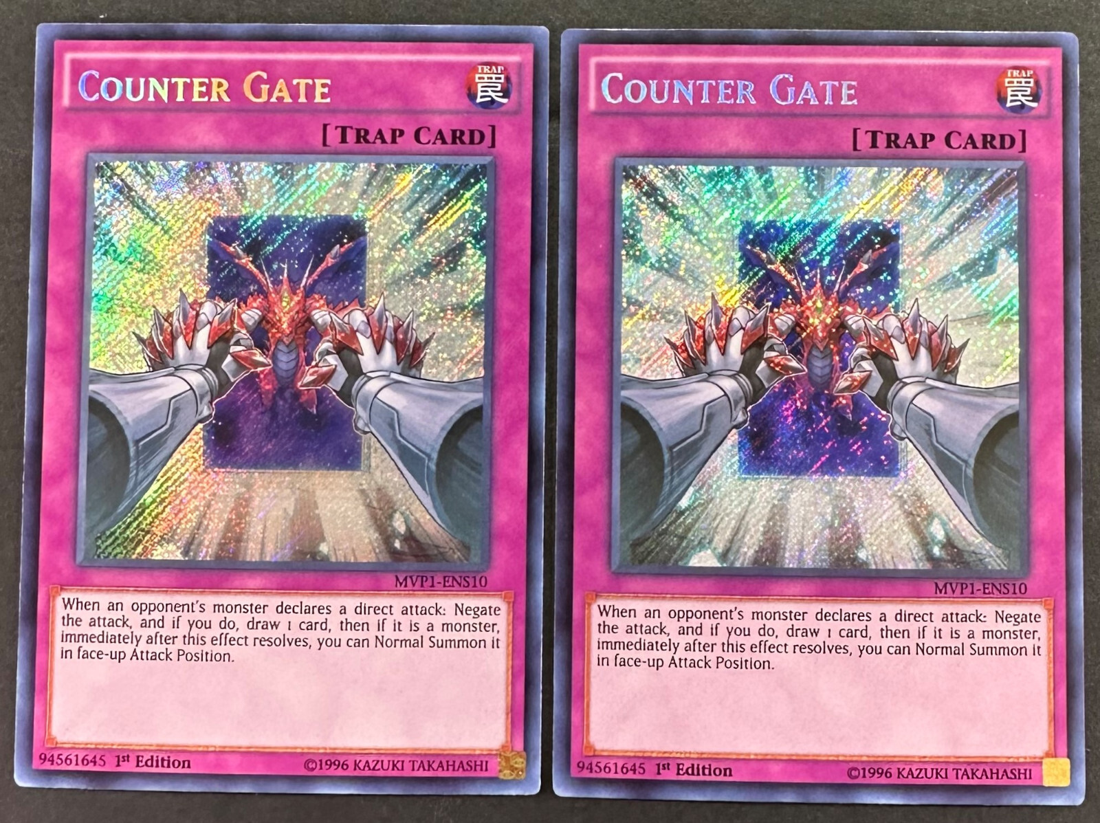 YUGIOH Counter Gate MVP1ENS10 Secret Rare 1st Edition NM eBay