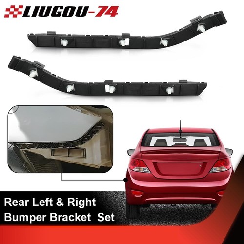 Bumper Bracket Side Mounting Bracket Set of 2 Fit For 2012-2016 Hyundai Accent - Picture 12 of 12