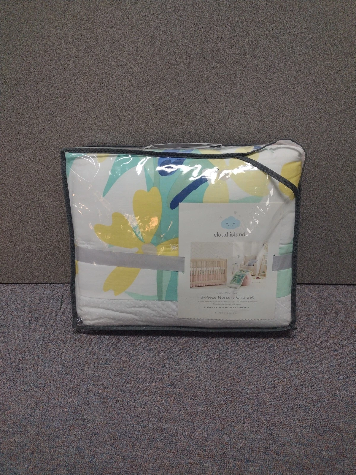 Cloud Island 3 Piece Forest Frolic Nursery Crib Set