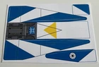 Lego Star Wars Sticker Sheet 8093 Plo Koon's Jedi Starfighter Replacement