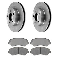 DISCHI E PASTIGLIE FRENO ANTERIORI PER JEEP WRANGLER JK 2007-2017