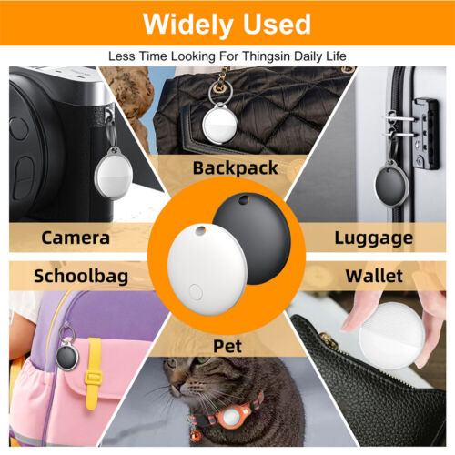 Bluetooth Tracker Smart Tag Anti-Loss GPS fr Key Pet Work with Apple Find My iOS - Picture 9 of 23