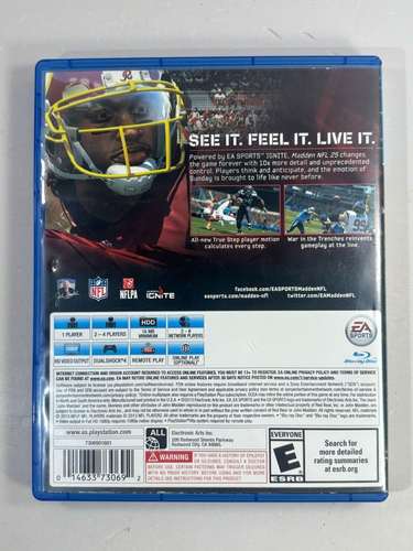 Madden NFL 25 (Sony PlayStation 4, 2013) PS4 - Picture 4 of 6