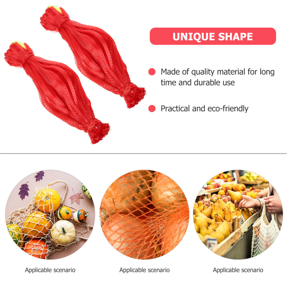 200 Reusable Nylon Mesh Produce Bags for Fruits and Vegetables eBay