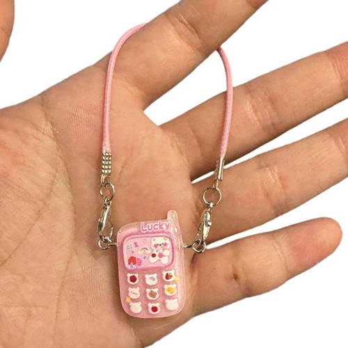 Mini Pendant Model Cartoon Cute Little Mini Mobile Phone Ornament New D8 F6 V8U1 - Picture 15 of 27