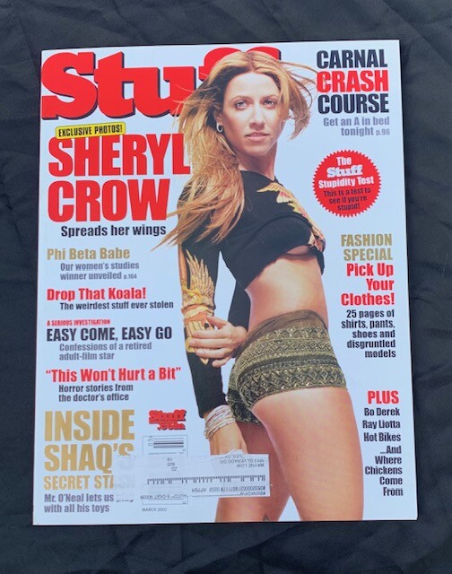 その他 Stuff march 2002 Sheryl Crow STUFF Magazine - March 2002 with Sheryl Crow on the cover | eBay