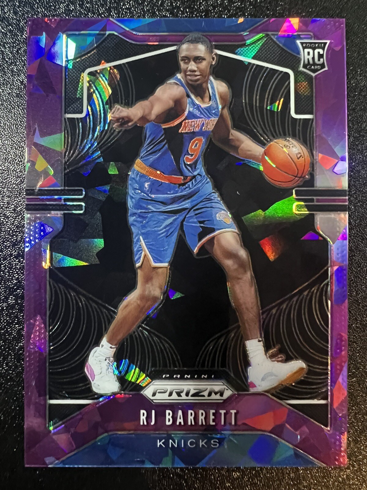 RJ Barrett 2019-20 Panini Prizm Rookie Purple Ice 116/149 #250