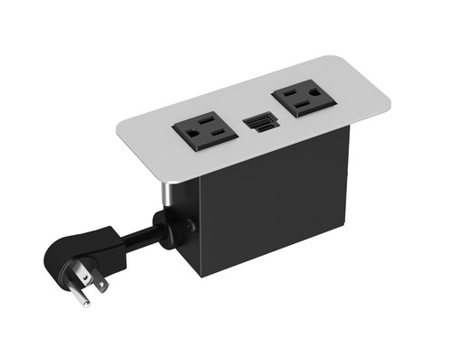Group Dekko Cove silver 2 power + 2 USB power module - 第 2/5 張圖片