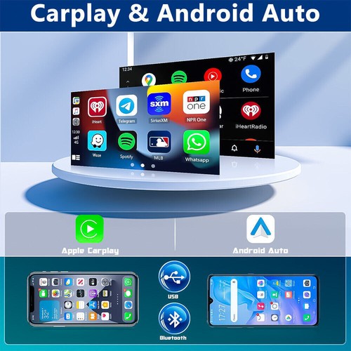 For 2008 2009 2010 Dodge Charger 7" Android 13.0 Carplay Car Stereo Radio GPS FM - Picture 8 of 21