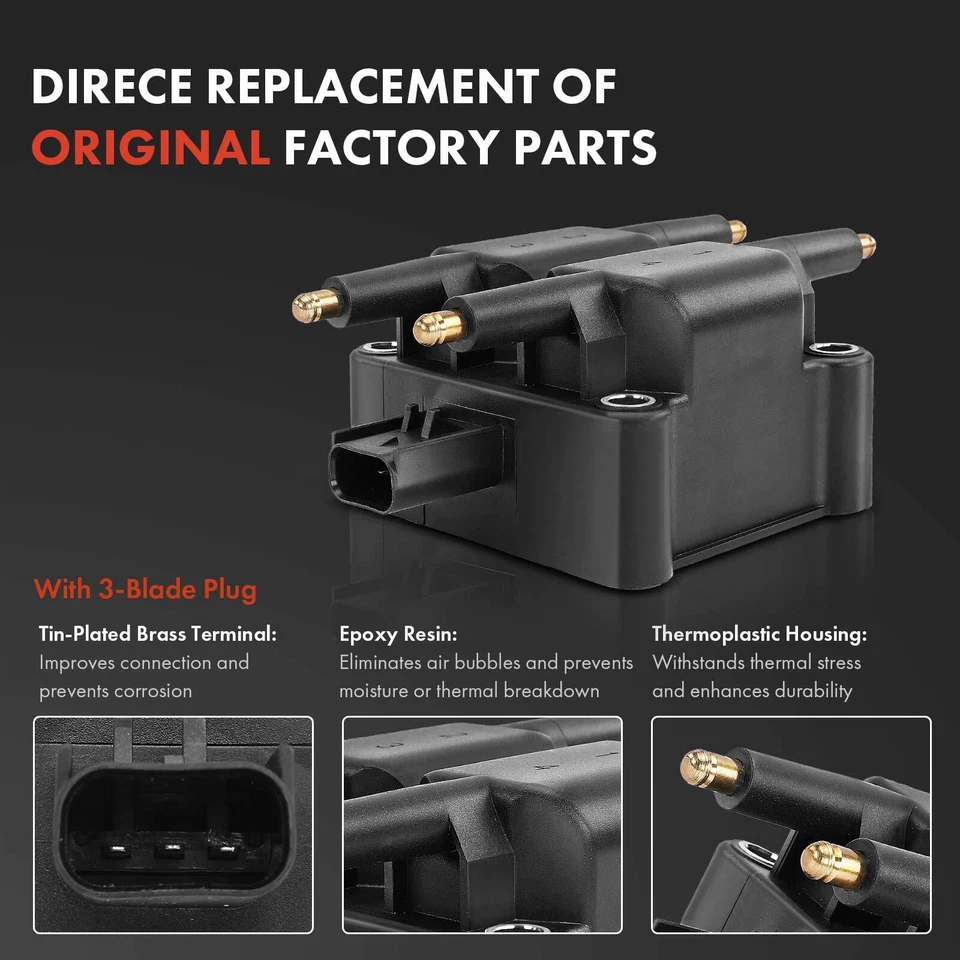 1x bobina de encendido y 4x bujías de iridio y 4x cables para Mini Cooper 02-06 2008 Foto 3 de 4