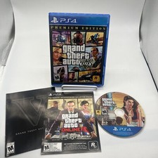 Grand Theft Auto V Premium Online Edition - Sony PlayStation 4 - Complete