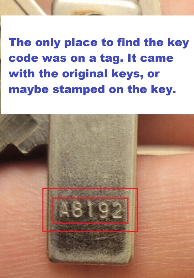  Llave de repuesto para llaves de moto scooter Yamaha cortada a tu código A7251-A7500 Foto 3 de 3