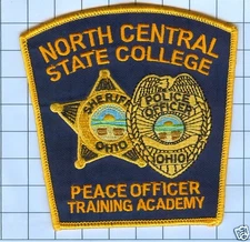 POLICE PATCH -  NORTH CENTRAL STATE COLLEGE TRAINING ACADEMY OHIO
