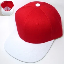 Timeless Red And White, Blank- SnapBack Cap NEW!!!