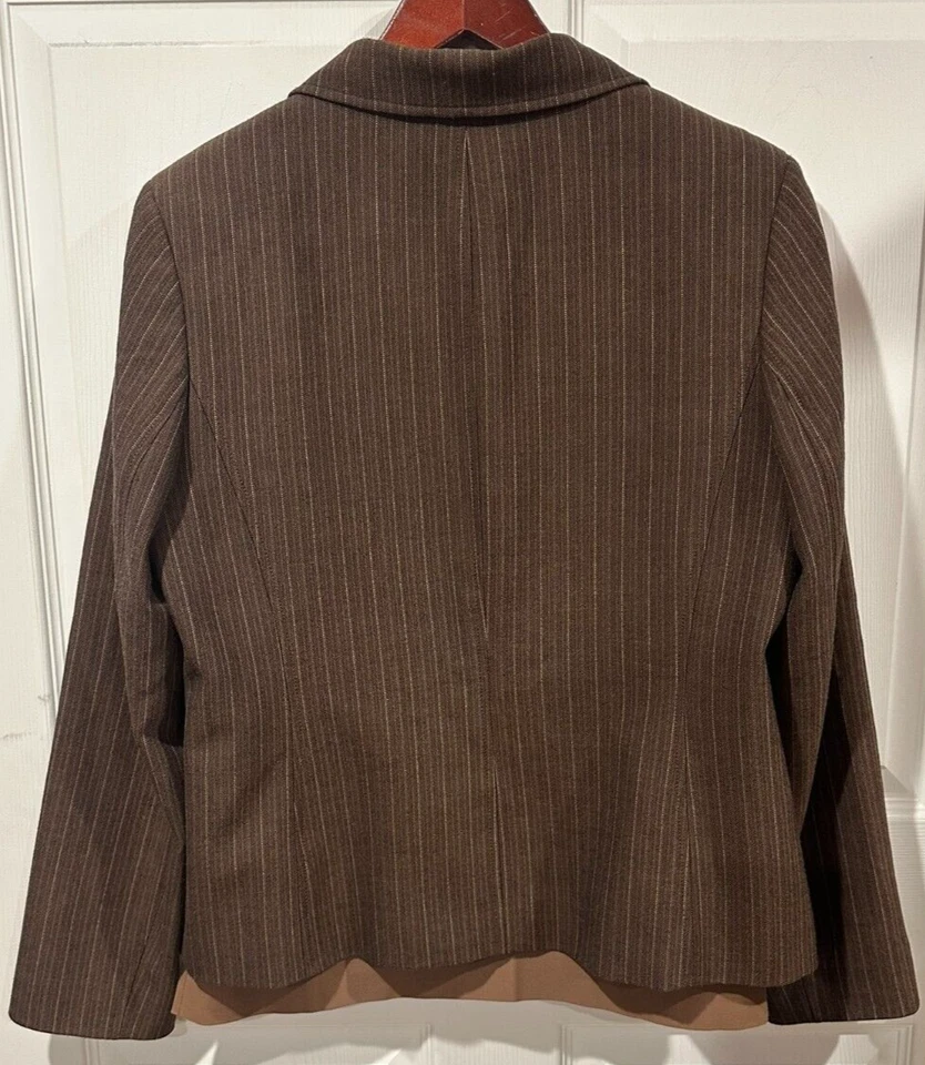 Traje Falda Amanda Smith Mujer 14 Marrón Clásico Negocios 2 piezas De Colección Profesional 090 Foto 2 de 4