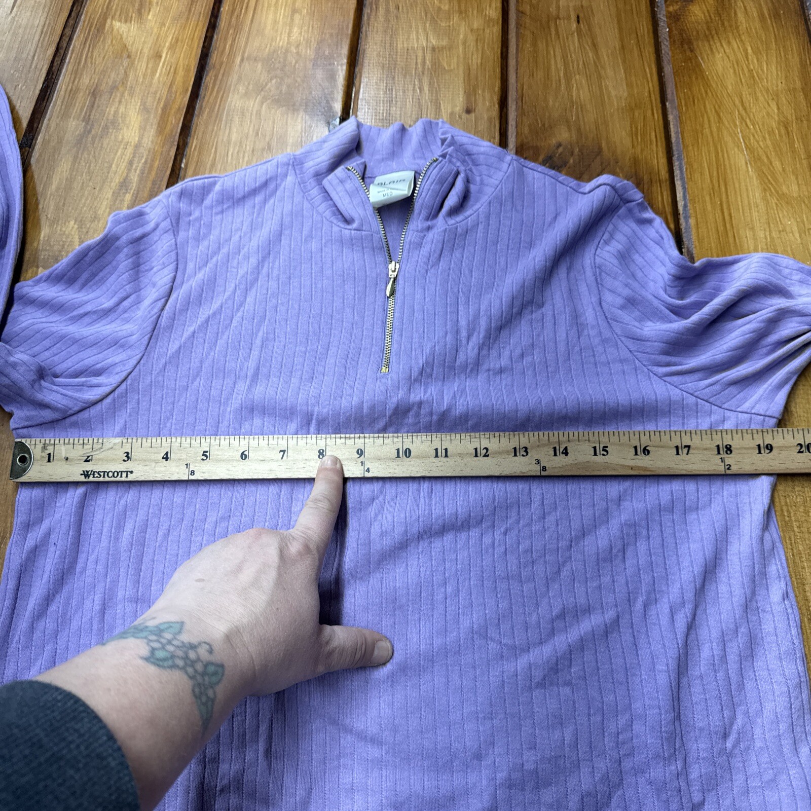 Blair Better Than Basic Everyday Quarter Zip Top … - image 6