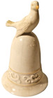 Avon 1981 Porcelain Bell With Dove From The Tapestry Collection