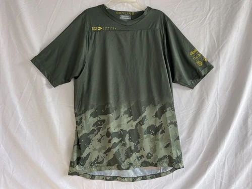 Troy Lee Designs TLD Mens Skyline SS Bike Jersey Camo Green Medium CLOSEOUT