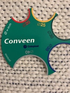 Details About 3 Male Condom Catheter Sizing Template For Medical Use Divers Truckers Fetish