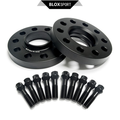 2 15mm + 2 20mm Hub Wheel Spacers for Saab 9-3 Cabrio Typ Aluminum 6061T6 Forged - Picture 5 of 12