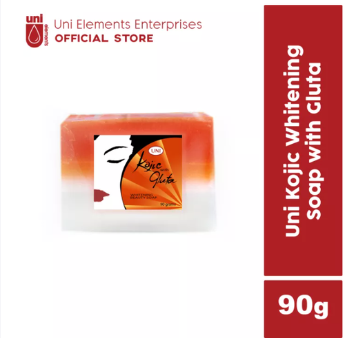 UNI Kojic con sapone di bellezza sbiancante GLUTA (90 g) - Foto 2 di 2