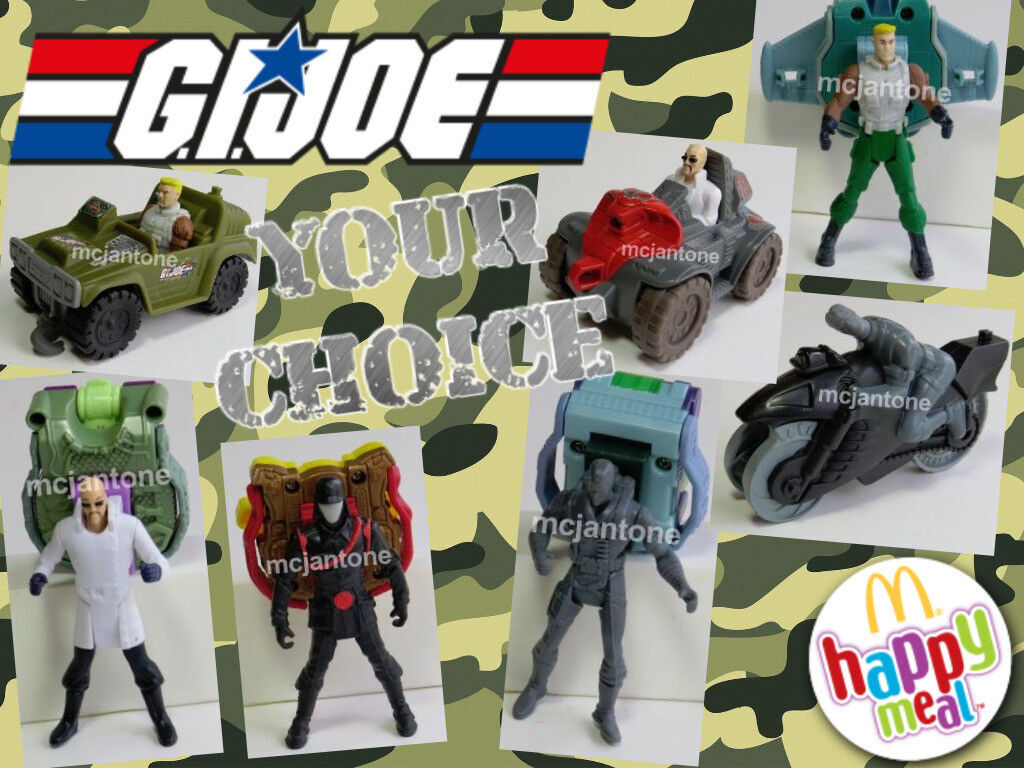 McDonald's 2004 GI JOE G.I. Army VALOR vs. VENOM Cobra Vehicle