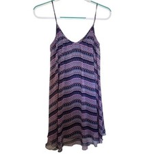 Express Patterned Slip Dress Size XS