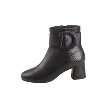 SCARPE TRONCHETTO DONNA GEOX D94EFA 08141 C9999 CALINDA N586 PELLE ORIGINALE AI